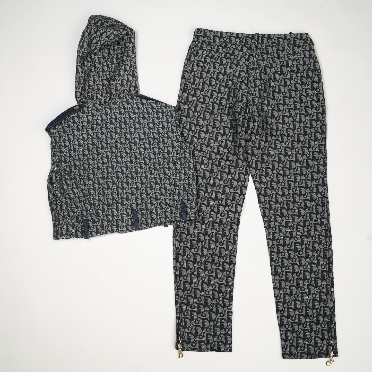 Dior Monogram Dior by Galliano Pant and Jacket Set - S/S2000