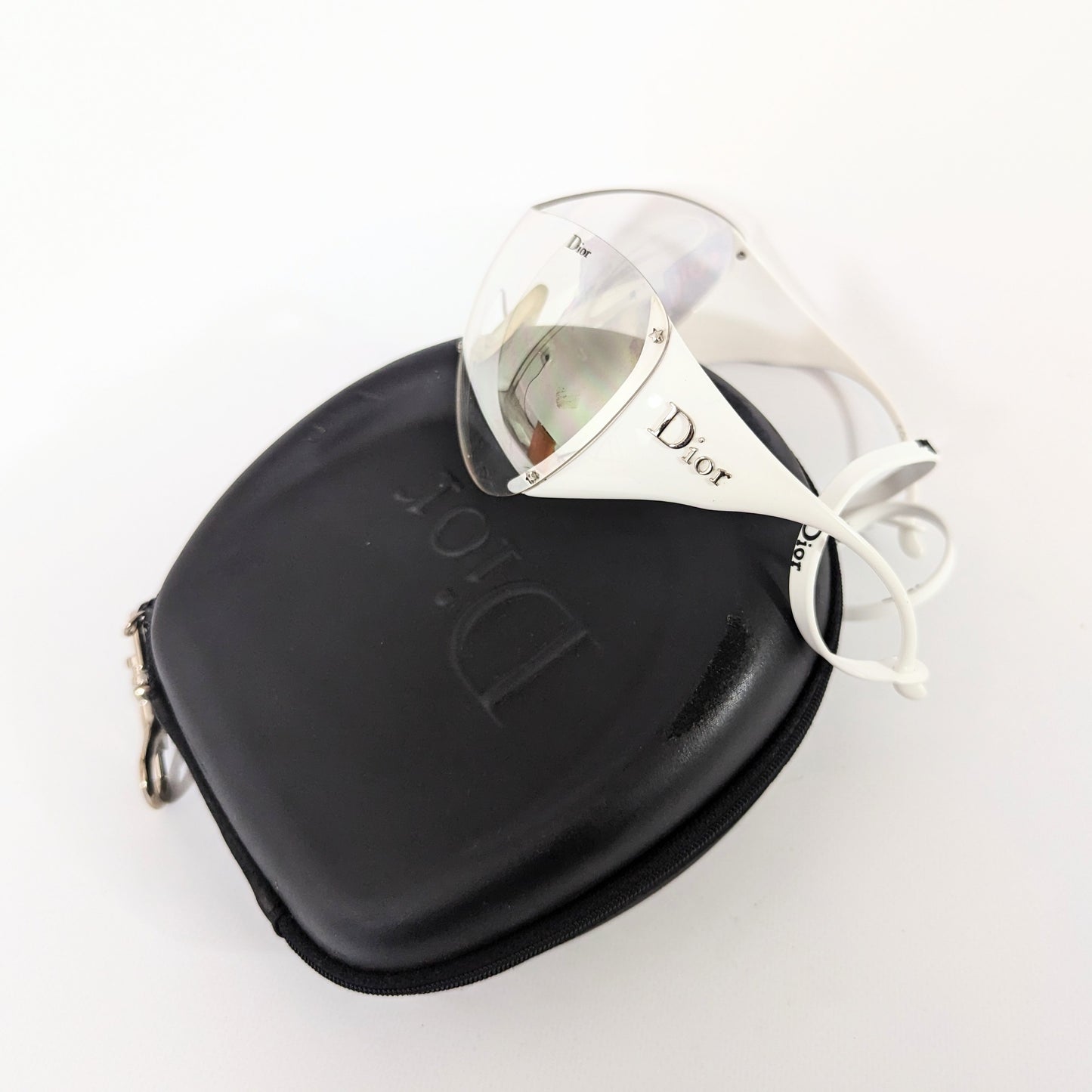 Dior SKI 1 white mask sunglasses