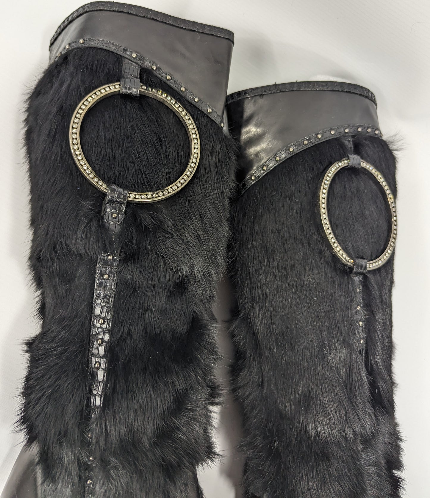 El dantes fur leather boots - EU38|UK5|US7