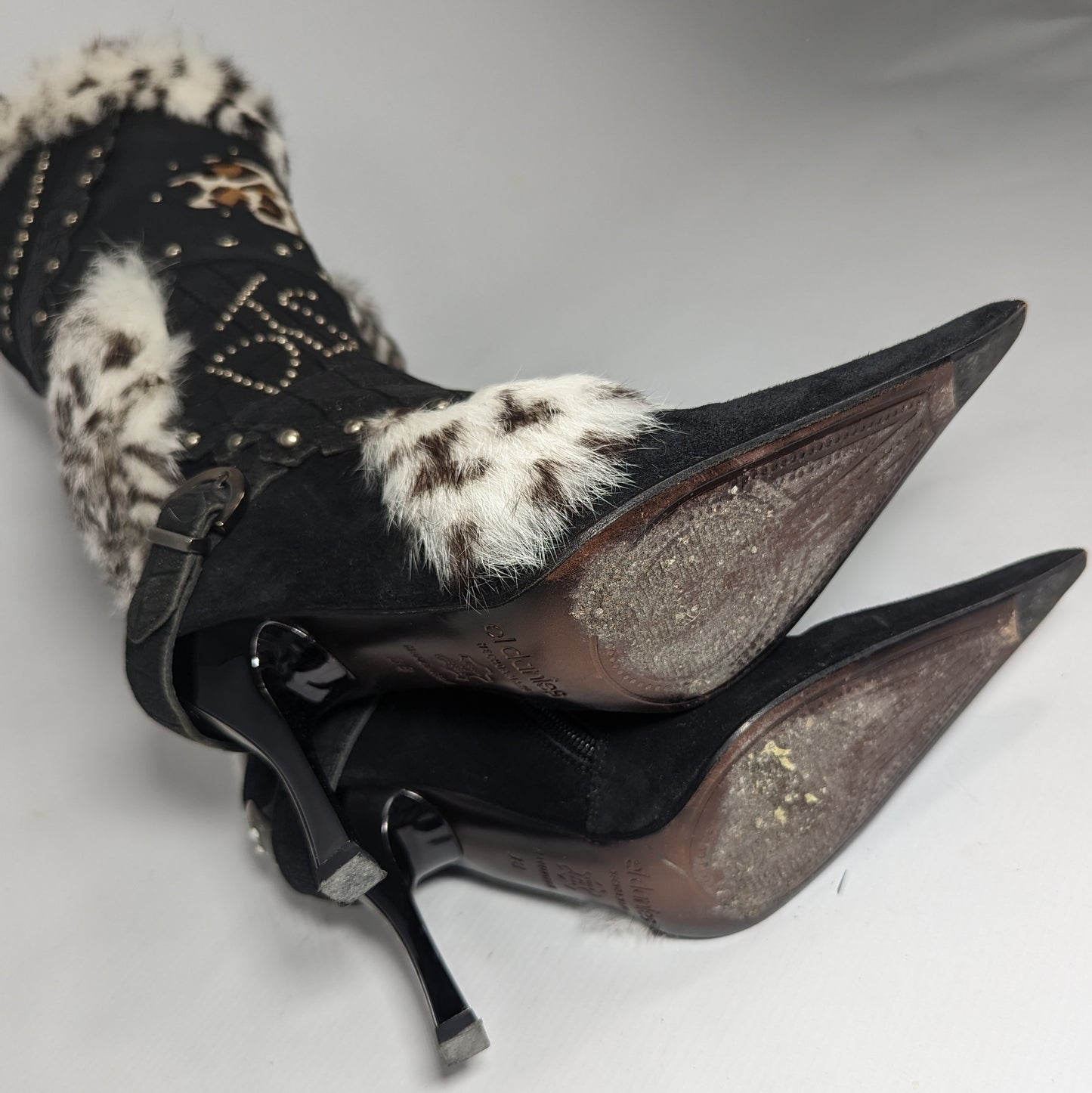 El Dantes fur boots - EU39|6UK|8US