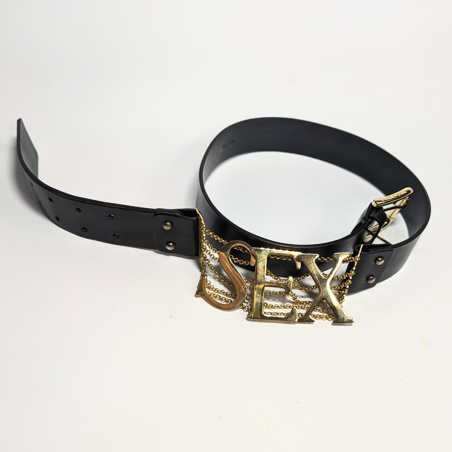 Dolce & Gabbana "SEX" belt - S/S 2003