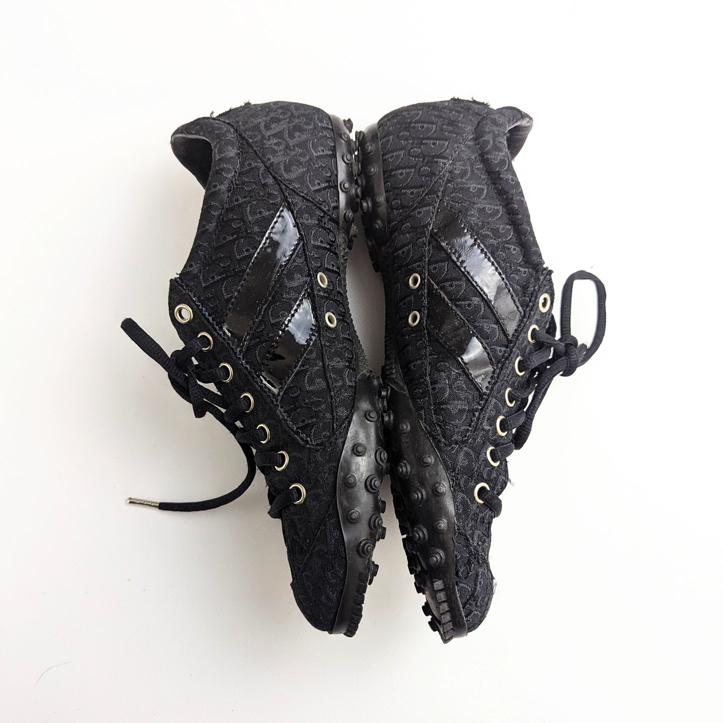 Dior Black Monogram Sneaker by Galliano - FR38 | UK5 | US6