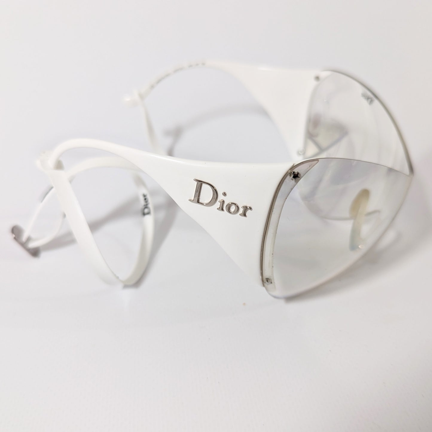 Dior SKI 1 white mask sunglasses