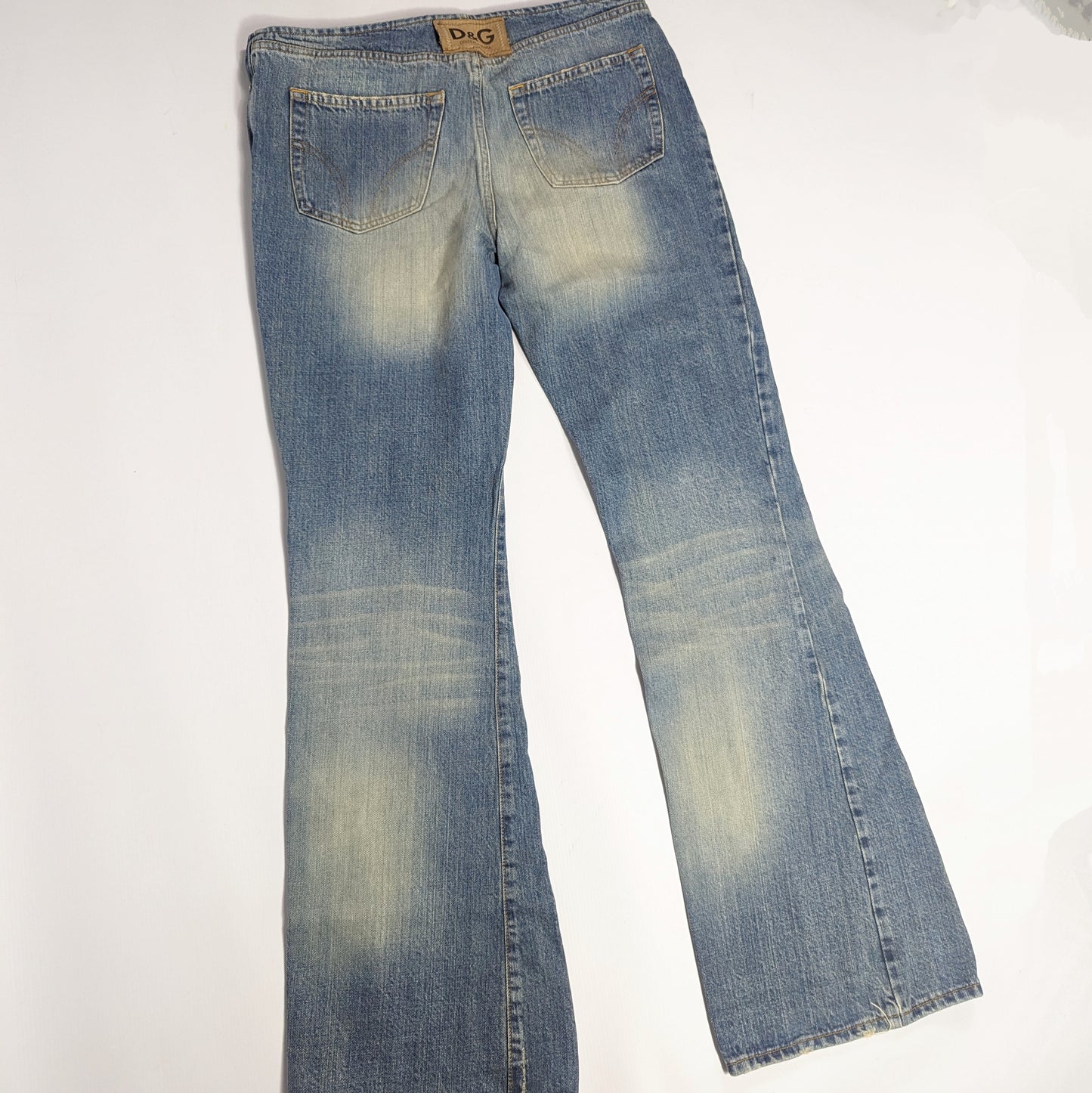 Dolce & Gabbana Lace-Up Jeans - M