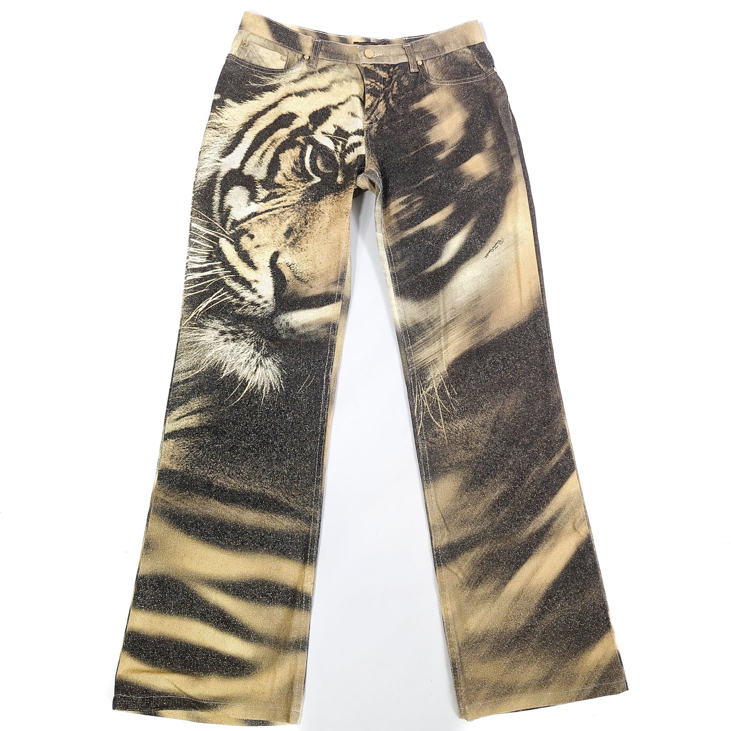 Roberto Cavalli "tiger" jeans - 2 sizes available: M & L