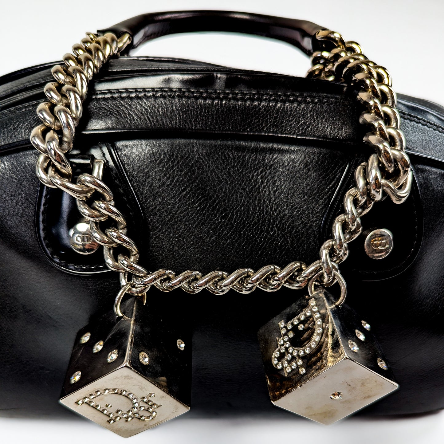 Dior "dice" Bowler Bag by Galliano