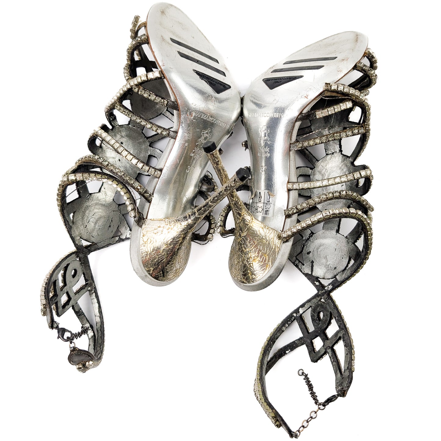Gianmarco Lorenzi high sandals - EU37|UK4|US6