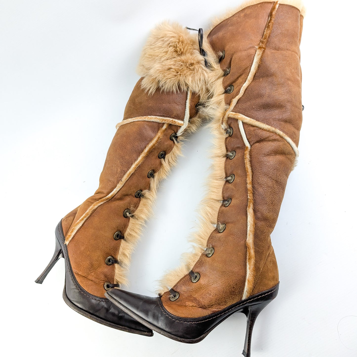 Gianmarco Lorenzi fur boots - EU38|UK5|US7