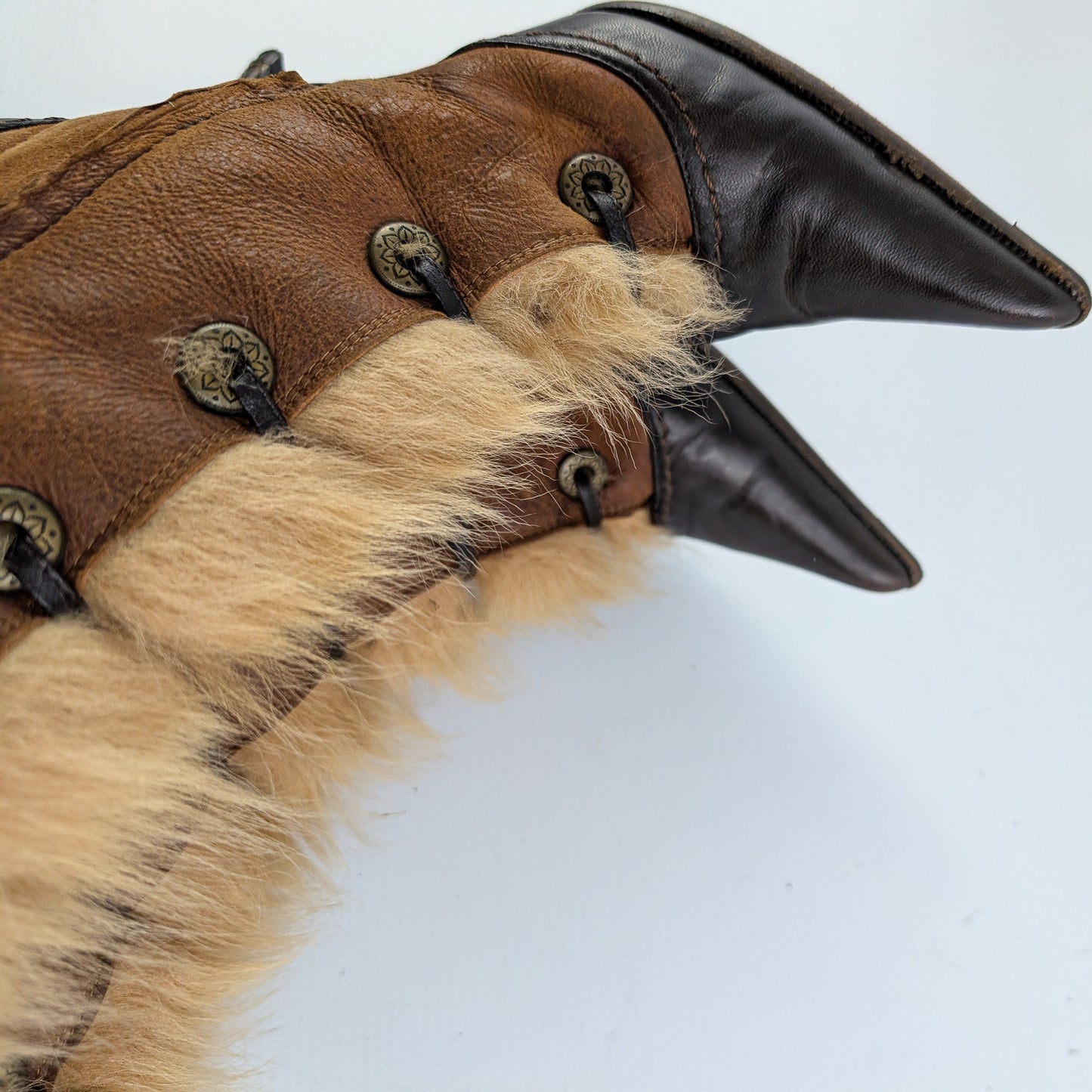 Gianmarco Lorenzi fur boots - EU38|UK5|US7