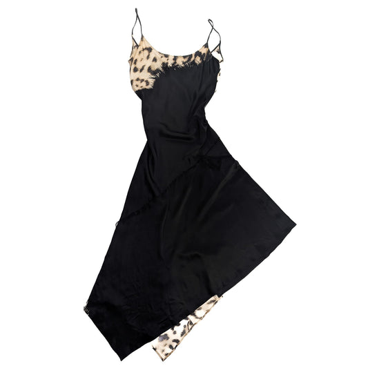 Leopard silk dress F/W 2001