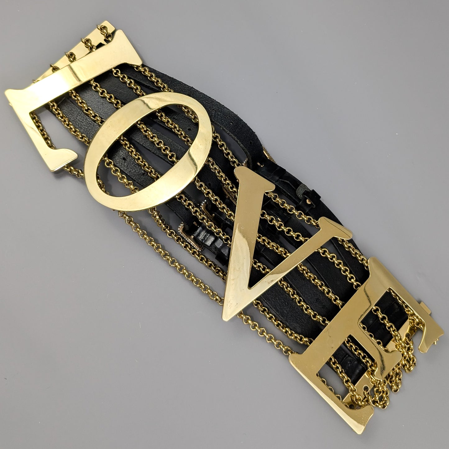 Large Dolce & Gabbana "LOVE" Belt - Spring/Summer 2003
