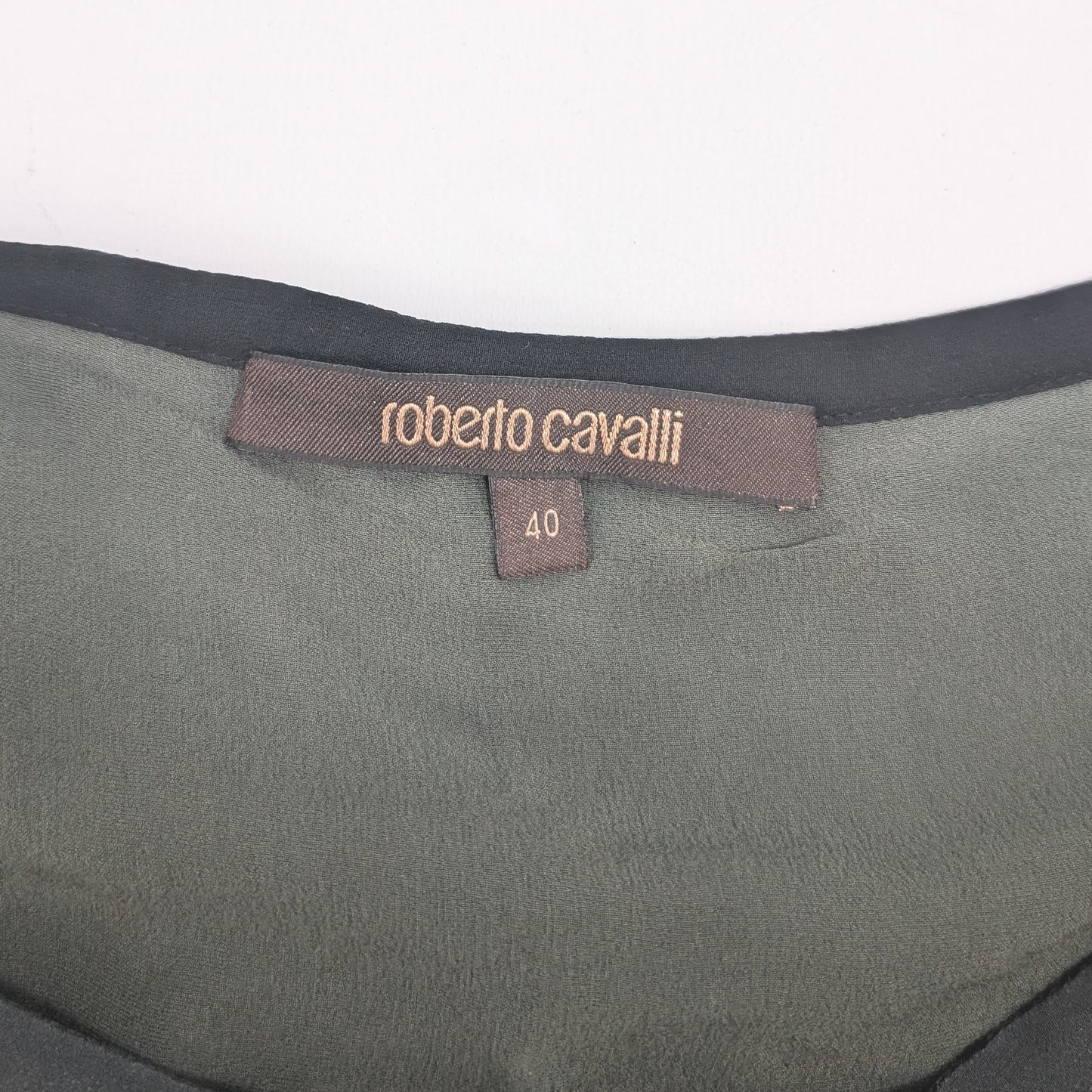 Roberto Cavalli silk skirt