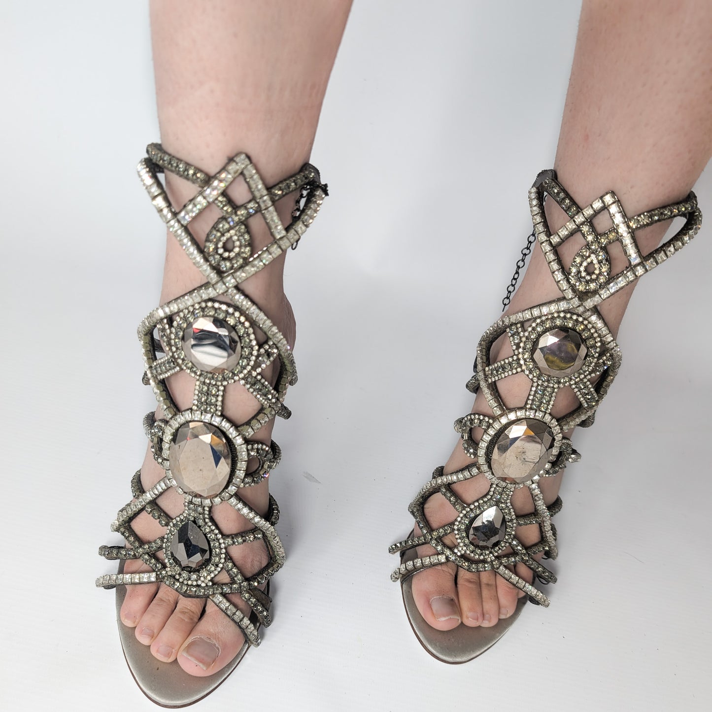 Gianmarco Lorenzi high sandals - EU37|UK4|US6