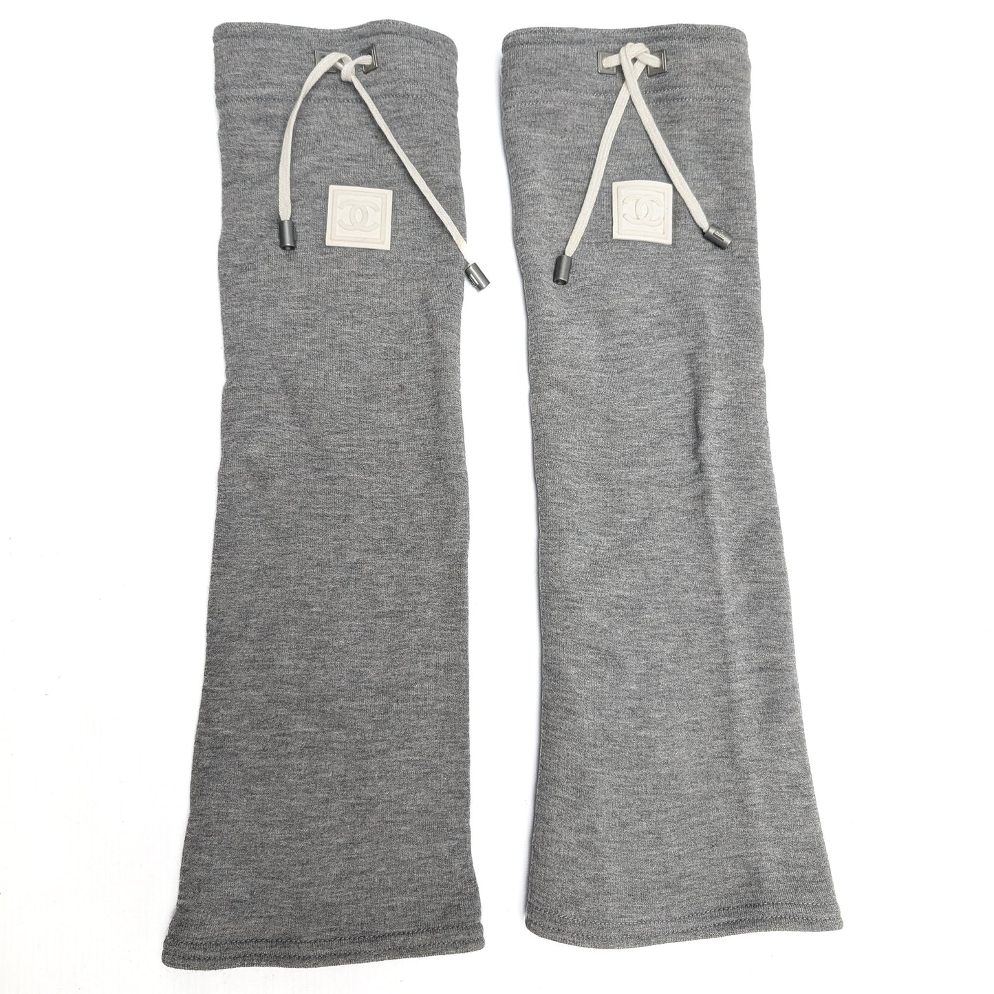 Chanel gray gaiter