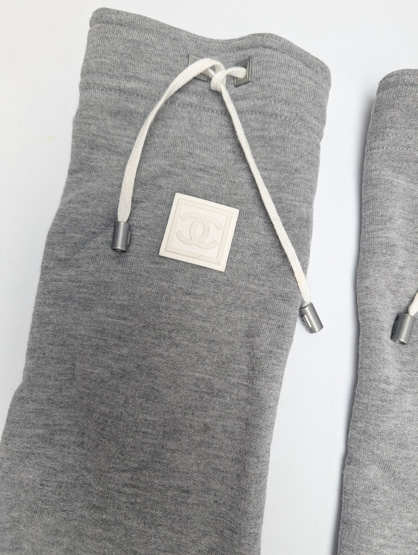 Chanel gray gaiter
