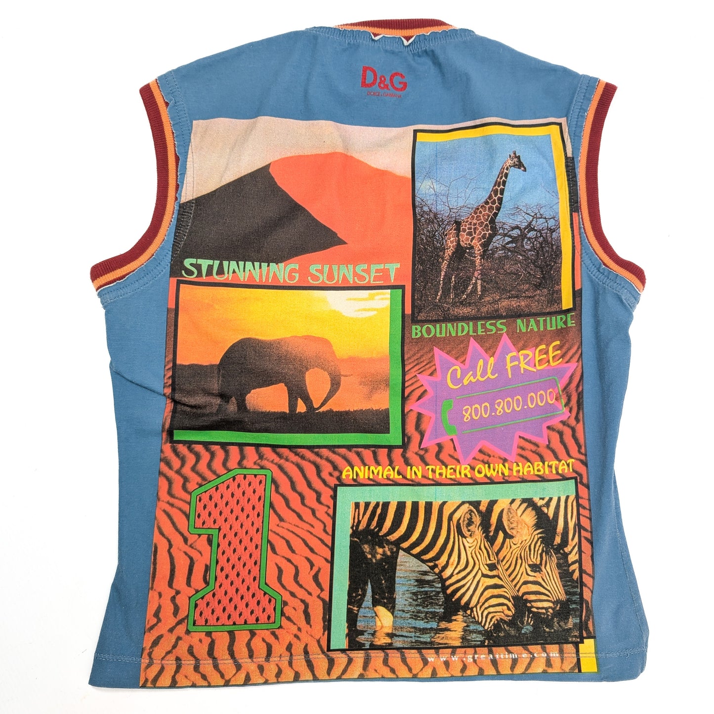 Dolce & Gabbana"Safari" tank top