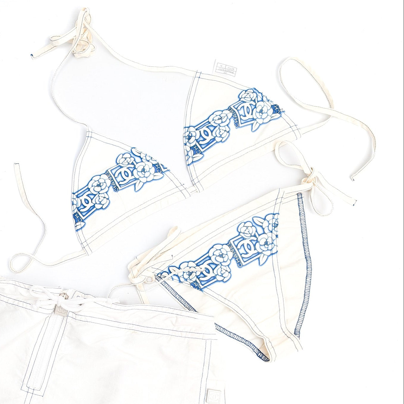 Chanel Sport Camelia Swimsuit S/S 2005