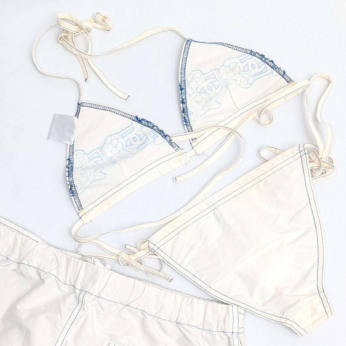 Chanel Sport Camelia Swimsuit S/S 2005
