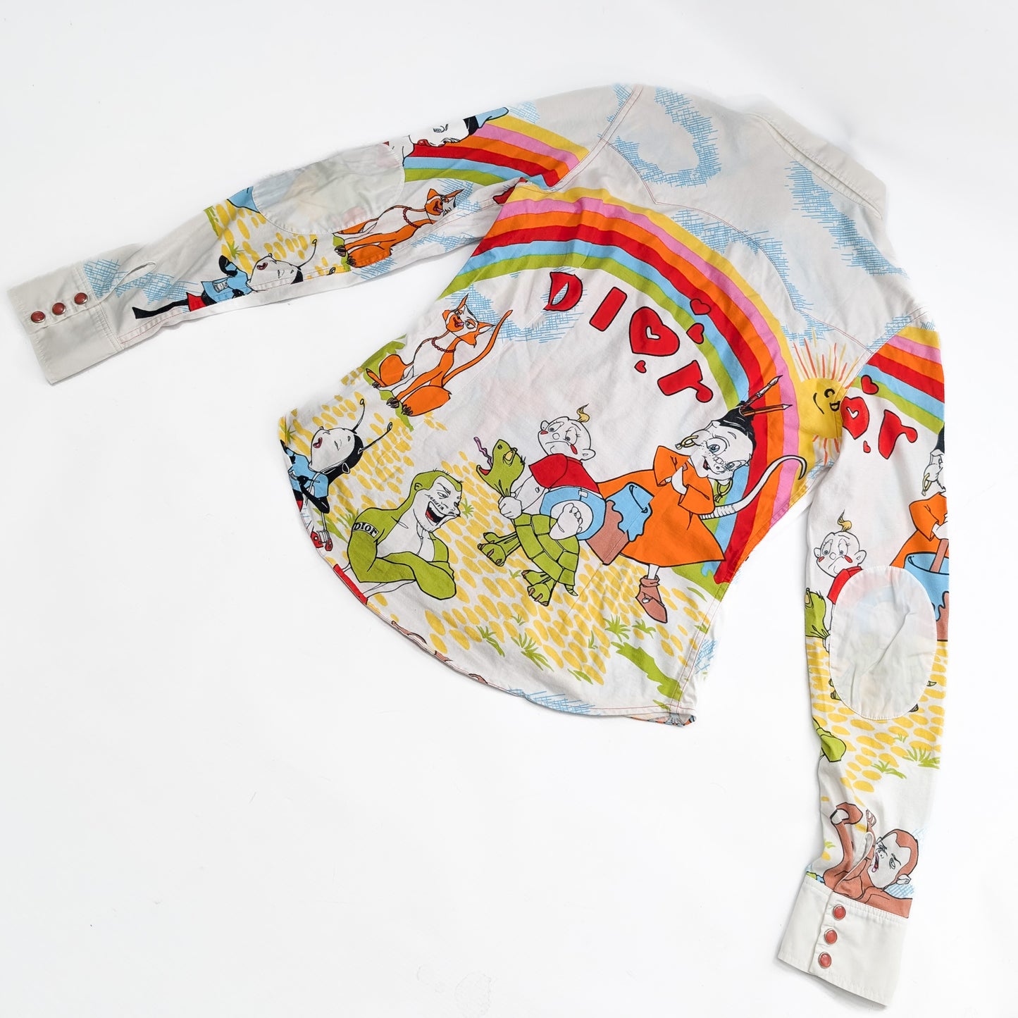 Dior shirt by Galliano - Cartoon Collection 2002