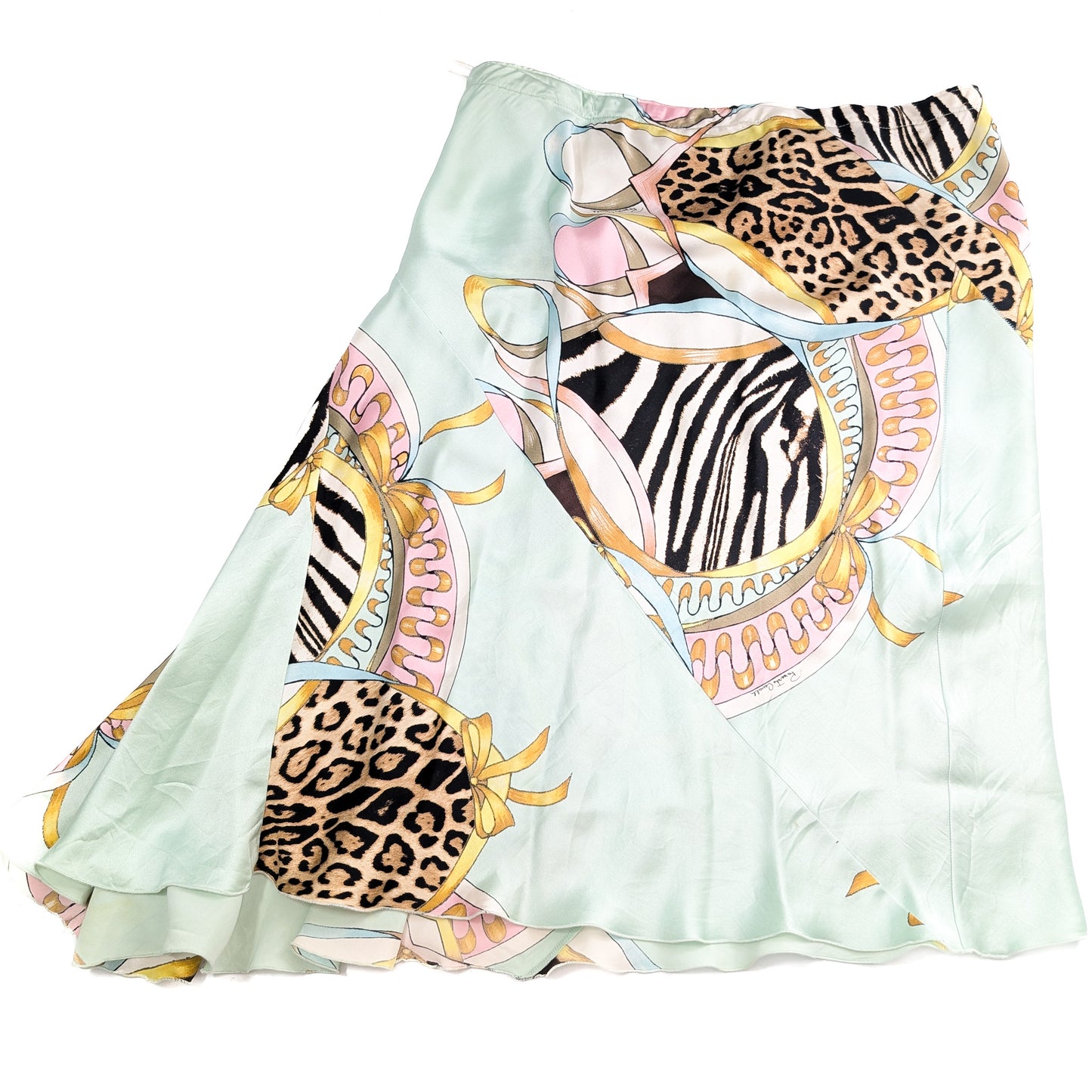 Roberto Cavalli silk skirt - Spring/Summer 2004