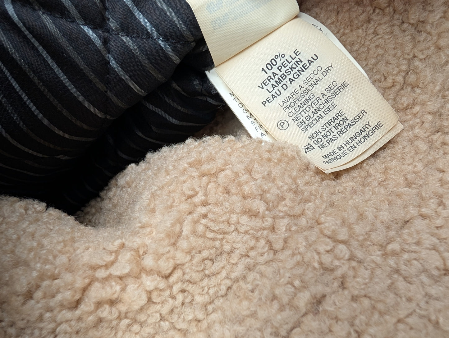 Shearling jacket