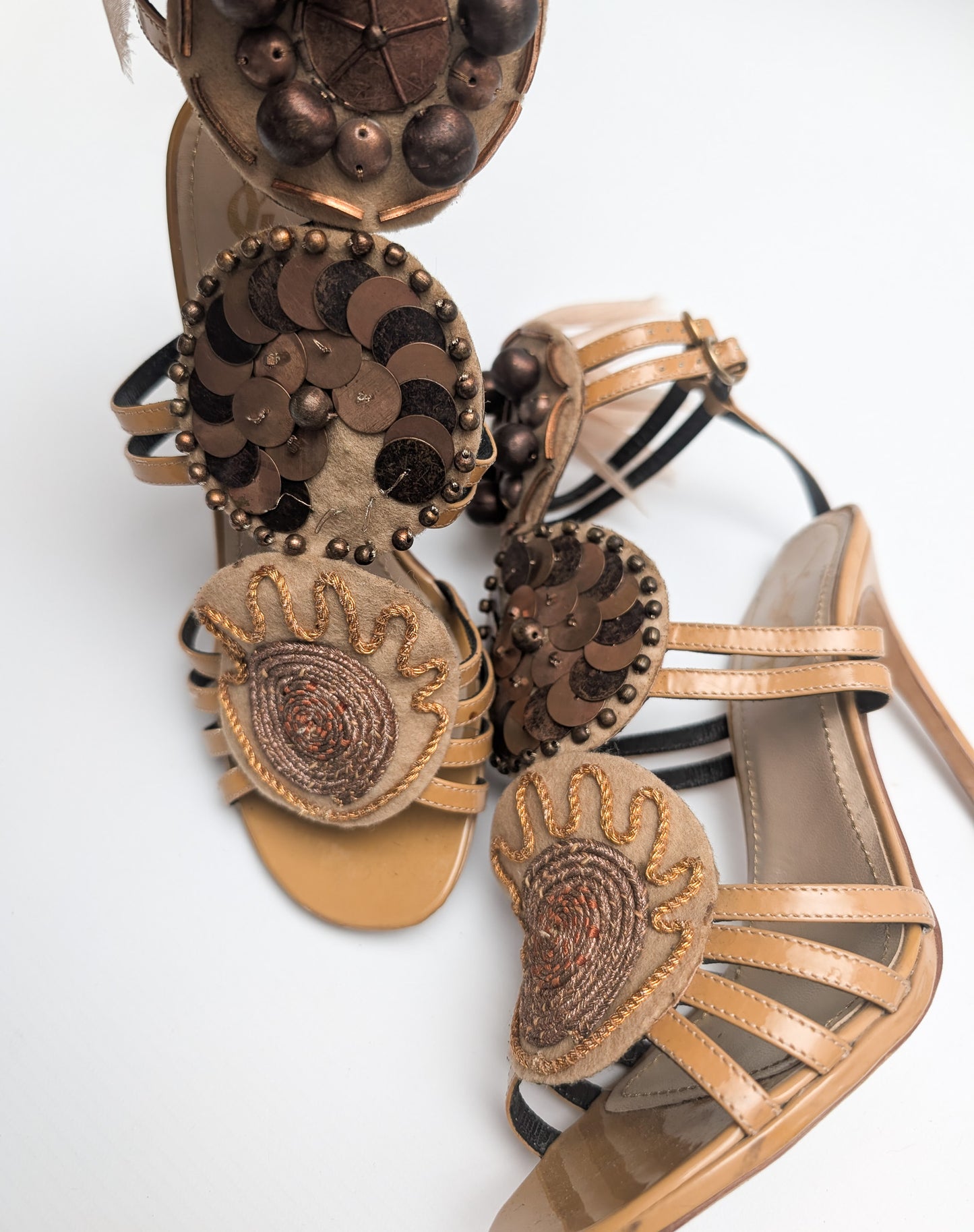 Yves Saint Laurent Tribal Sandals - EU36|3UK|5US