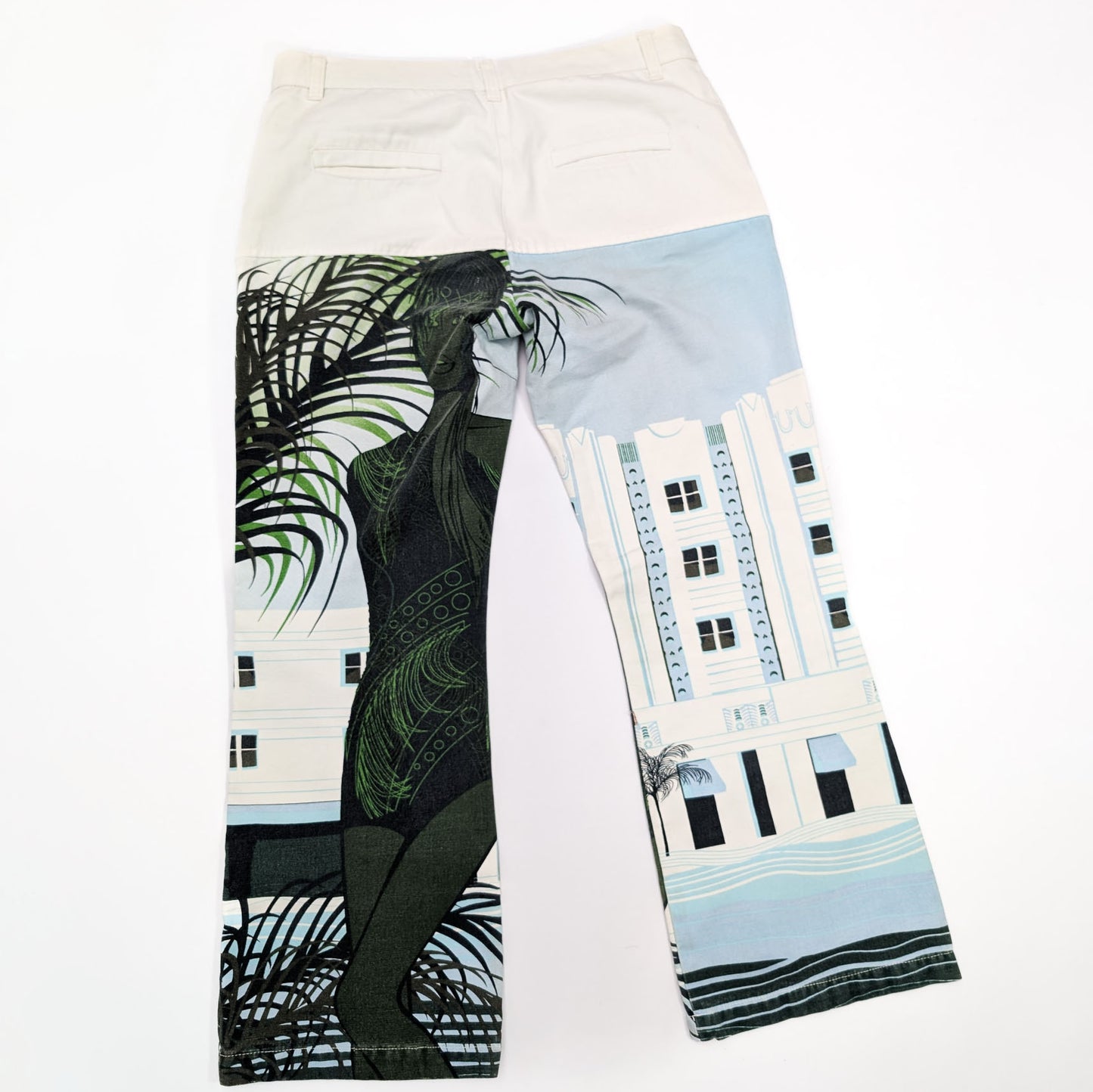 Vintage Cropped Pants Custo Barcelona