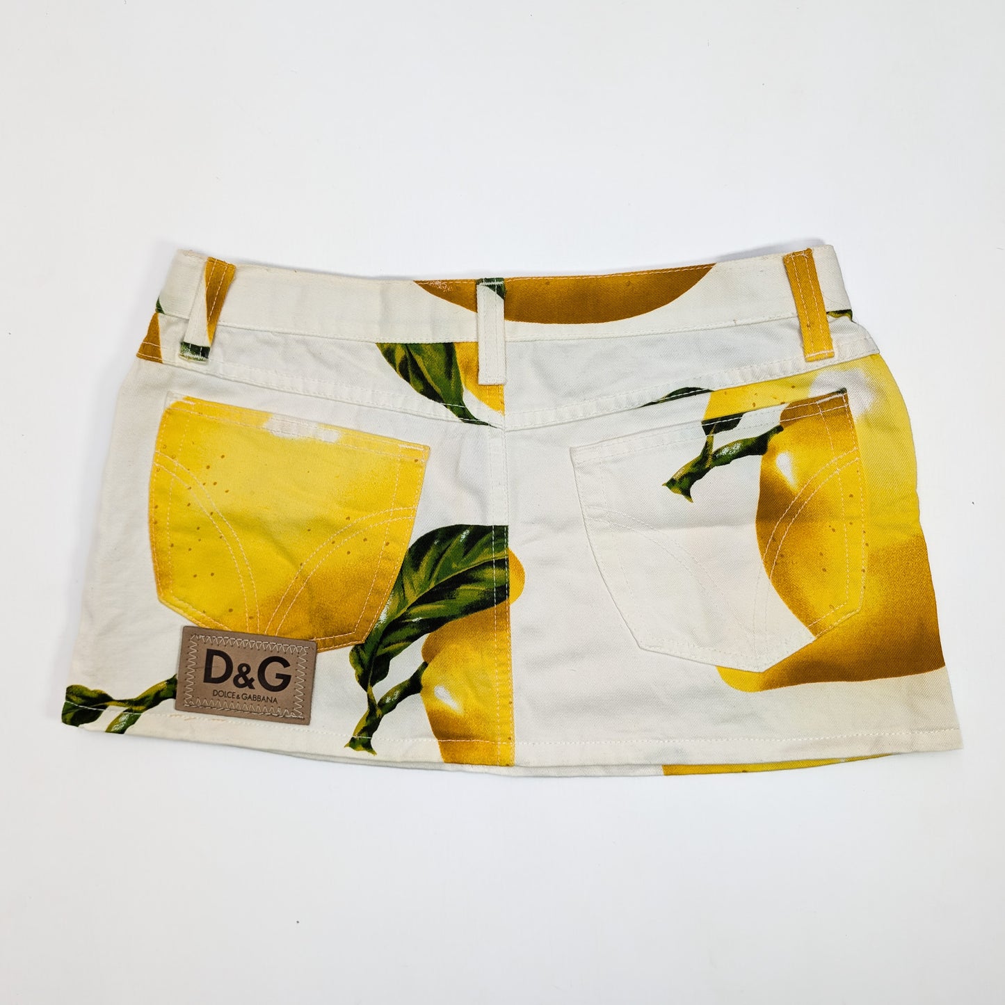 Dolce & Gabbana Lemon Skirt - M