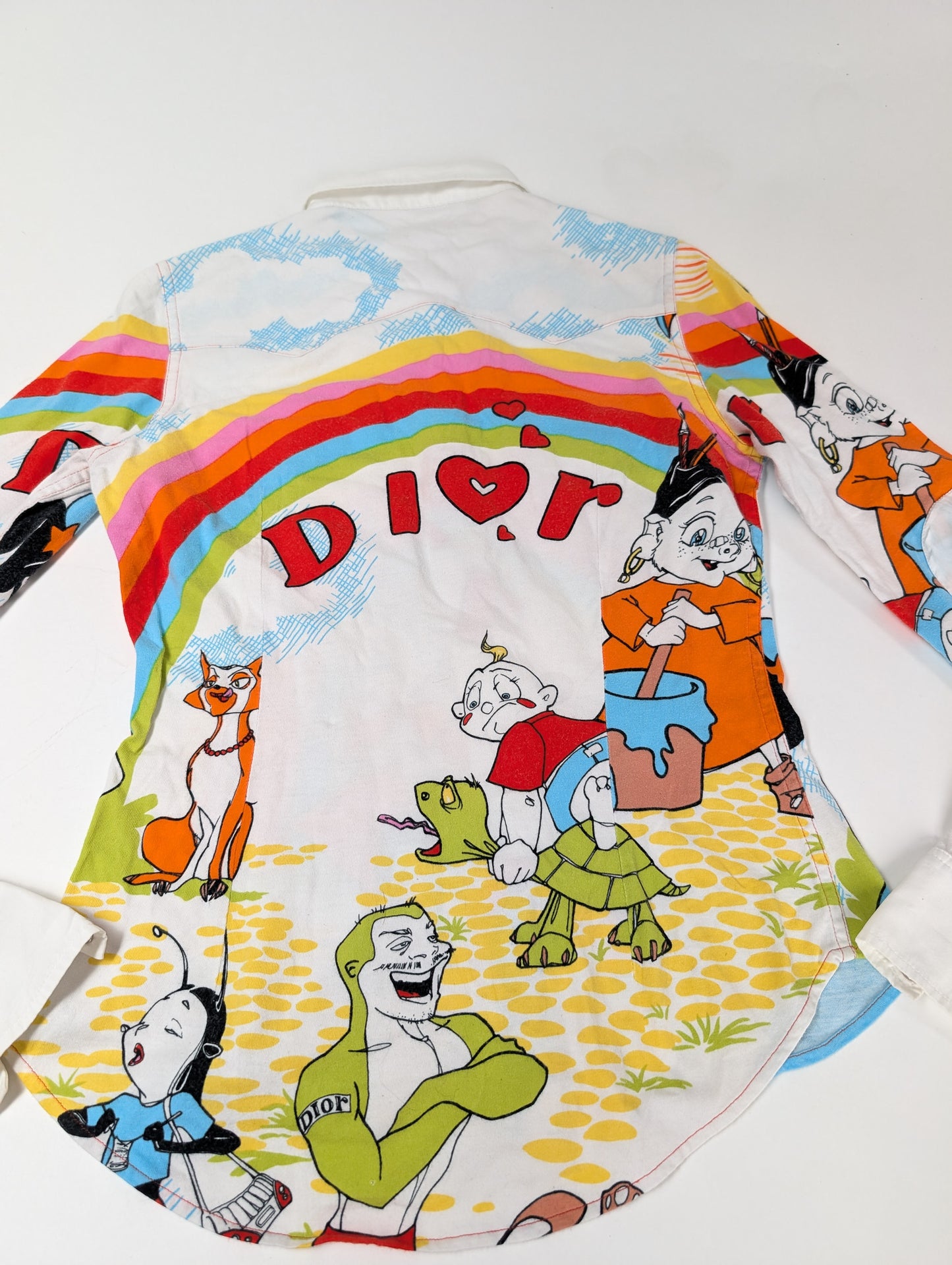 Dior by Galliano shirt - Cartoon Collection 2002