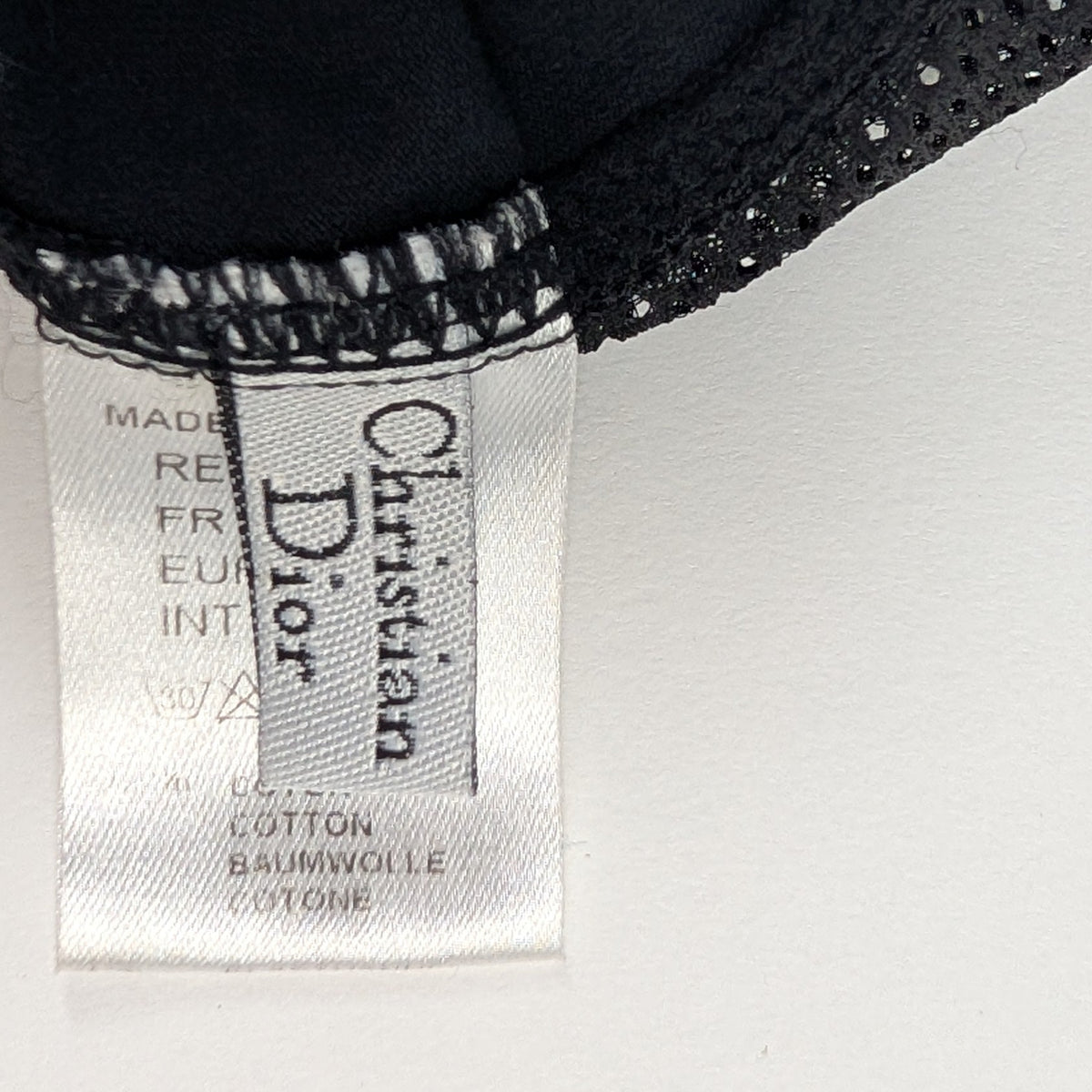 Miss Dior Black Mini Dress