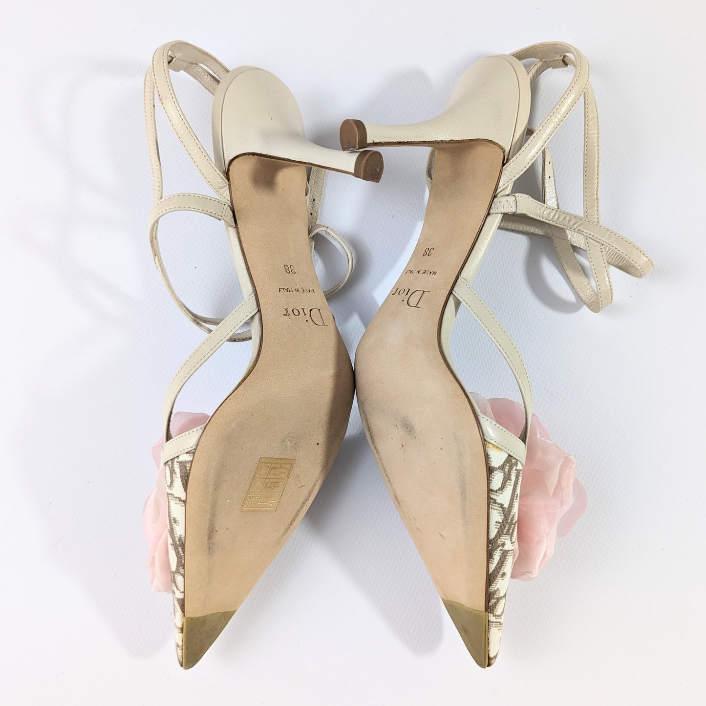 Dior Monogram trotter mules S/S2002 - EU38|5UK|7US