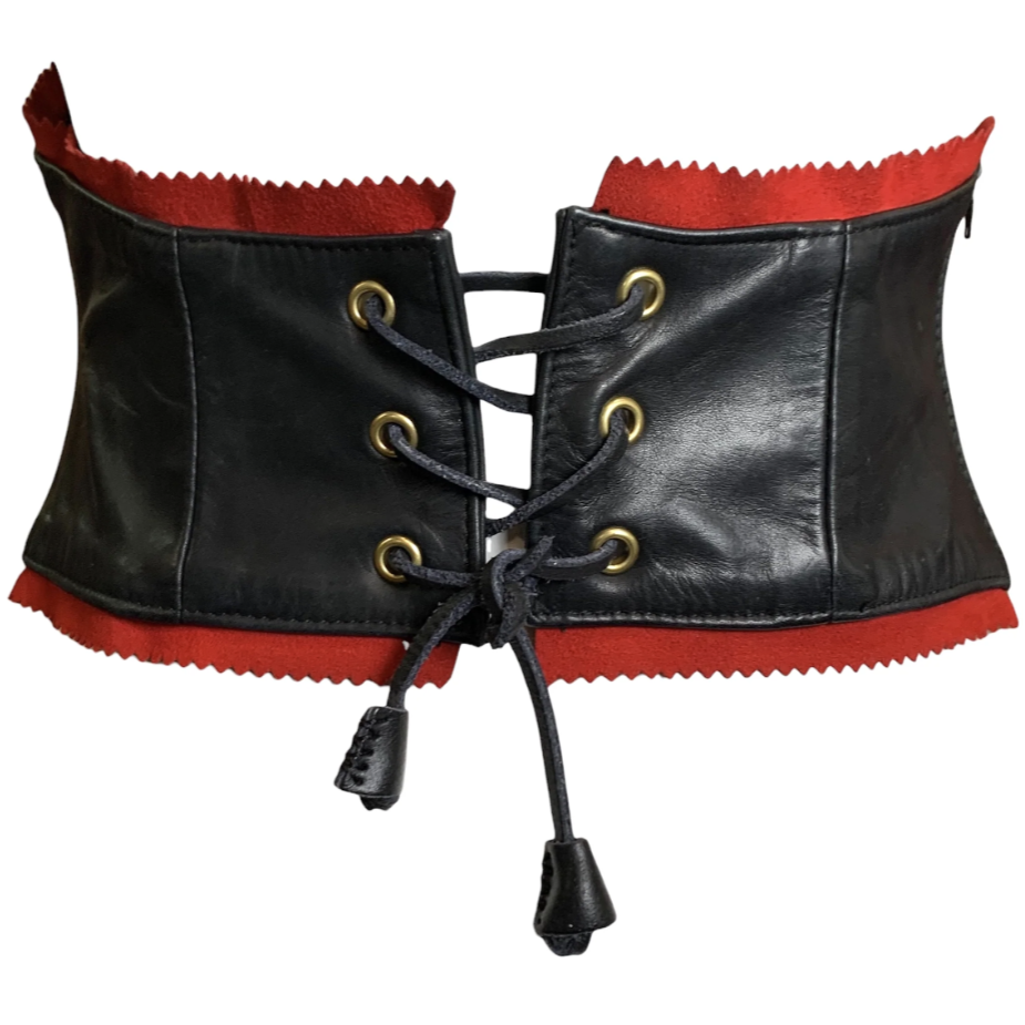 Dsquared2 Leather Bustier