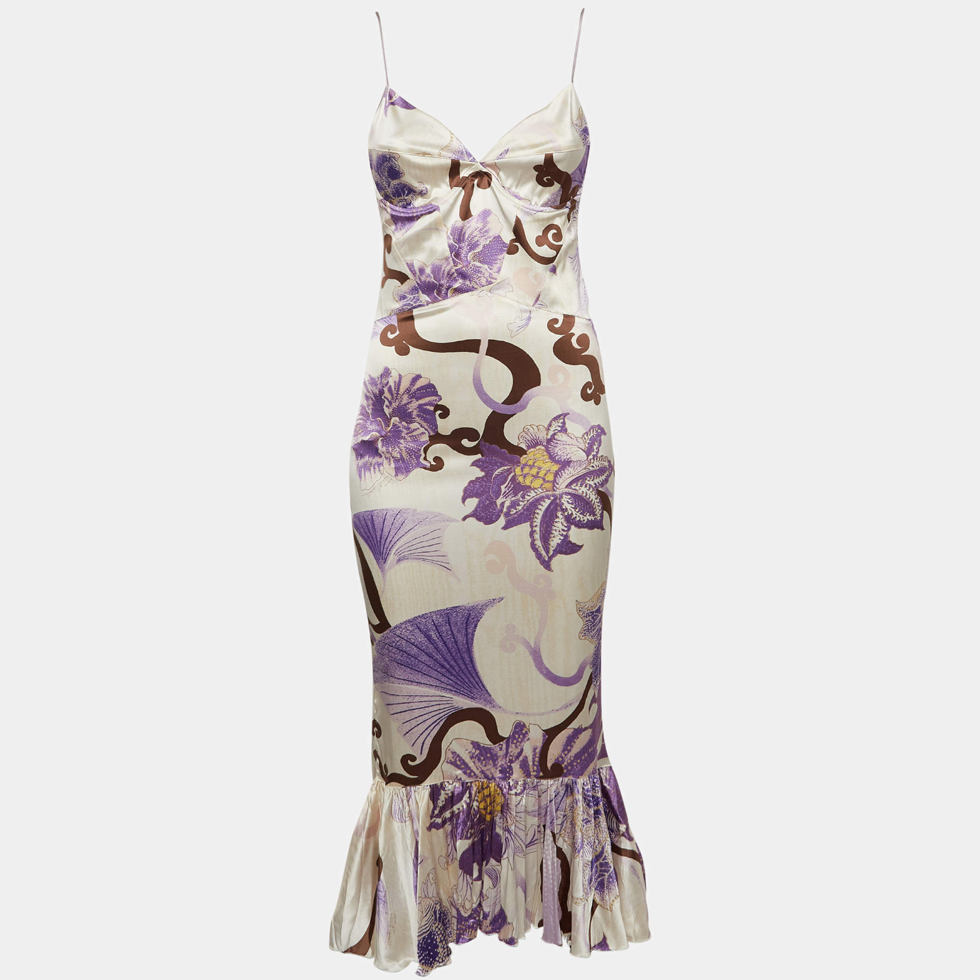 Cavalli floral print dress - M