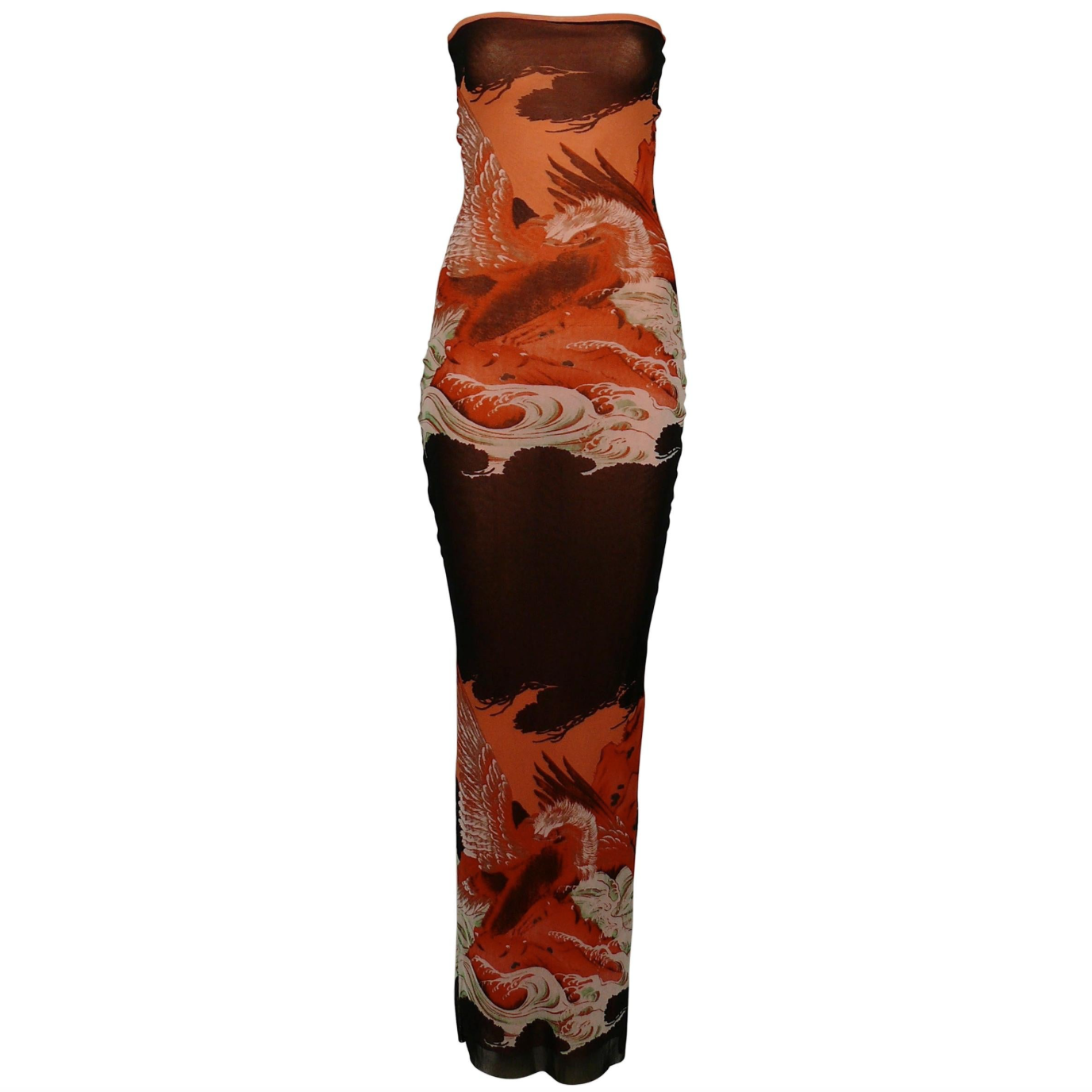 Jean-Paul Gaultier "Koi Tattoo" Dress