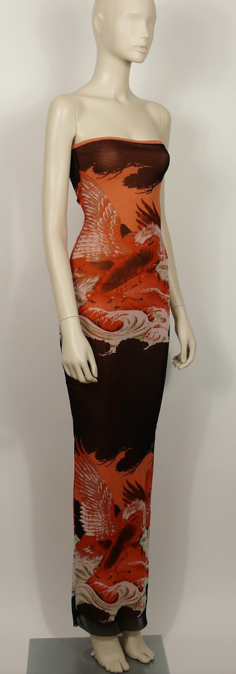 Jean-Paul Gaultier "Koi Tattoo" Dress