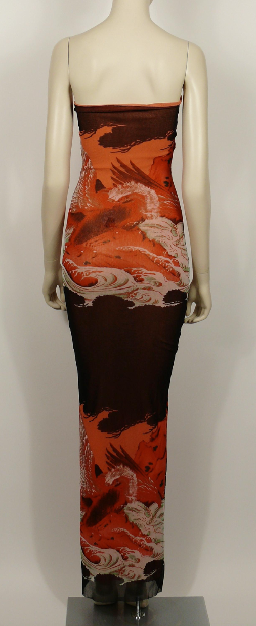 Jean-Paul Gaultier "Koi Tattoo" Dress