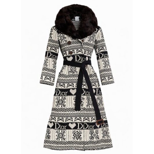 Long Dior cardigan by Galliano F/W 2002