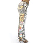 Cavalli multicolored patchwork pants - XS