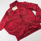 John Galliano jacket with "newspaper" monogram