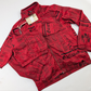 John Galliano monogram "newspaper" jacket - 6m