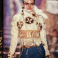John Galliano Suede and Fur Bag