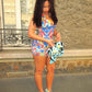 John Galliano skirt and top set
