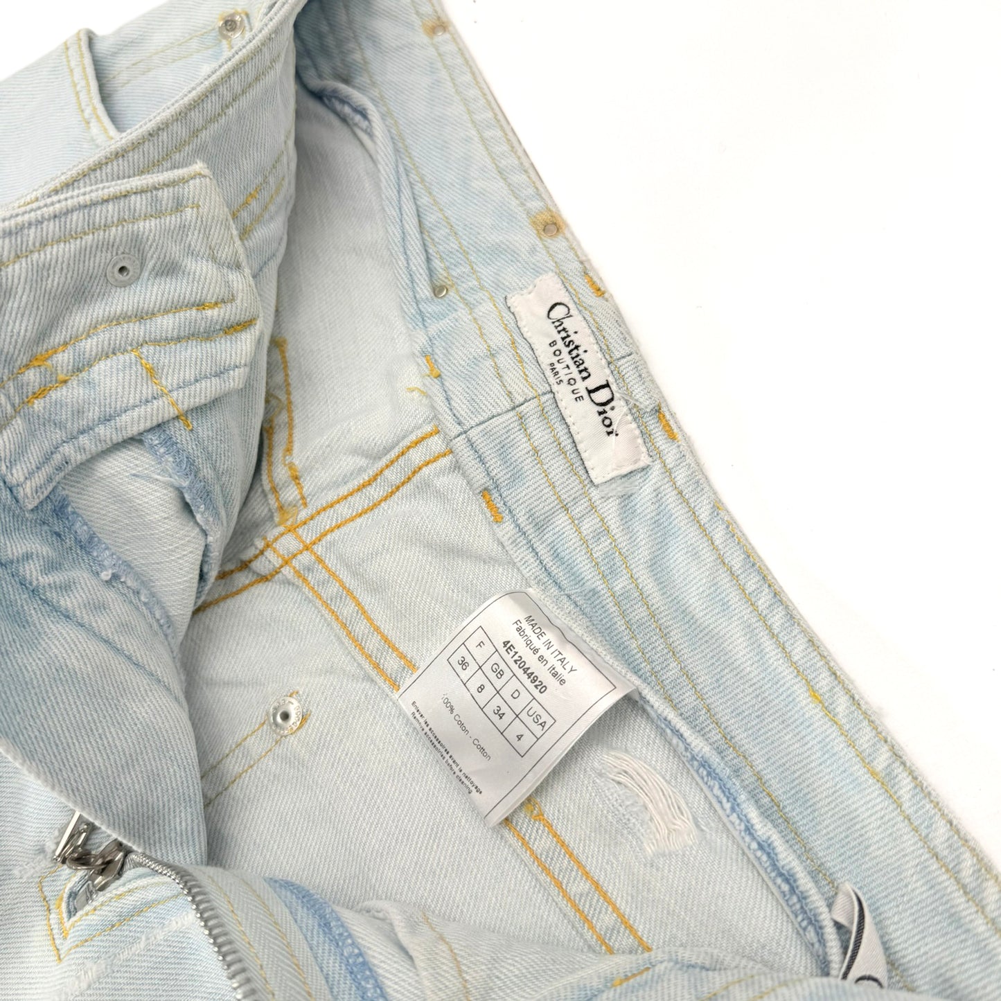 Dior Jeans by Galliano - XS