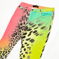 Roberto Cavalli Multicolored Leopard Print Trousers - L