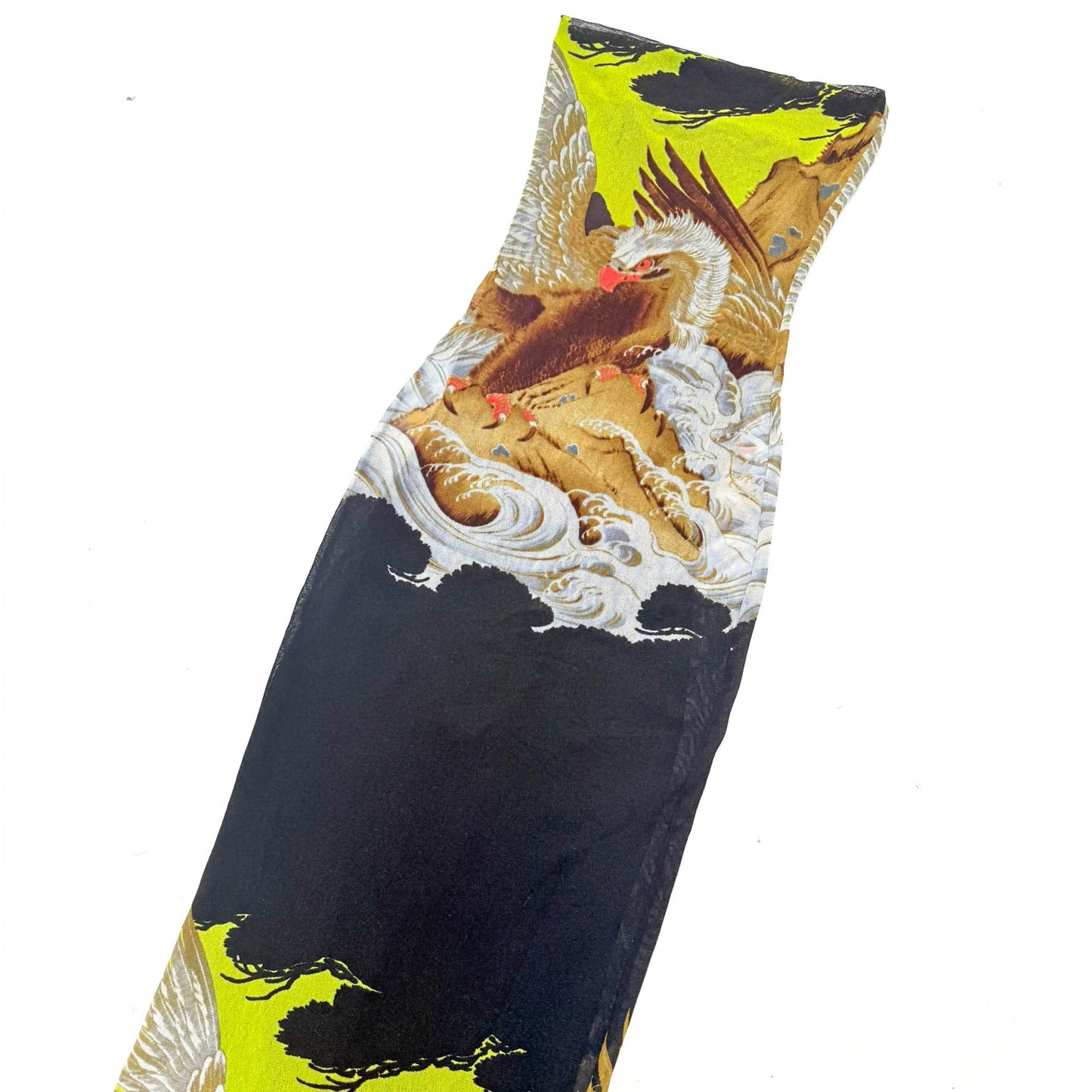 Jean-Paul Gaultier eagle print dress