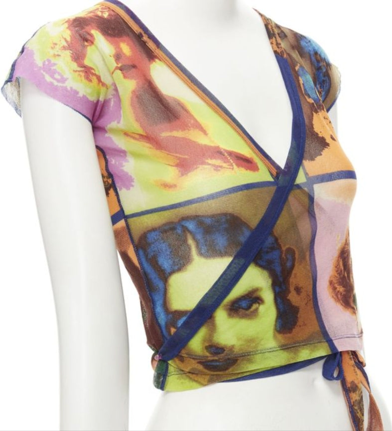 Jean Paul Gaultier wrap top S/S 2002