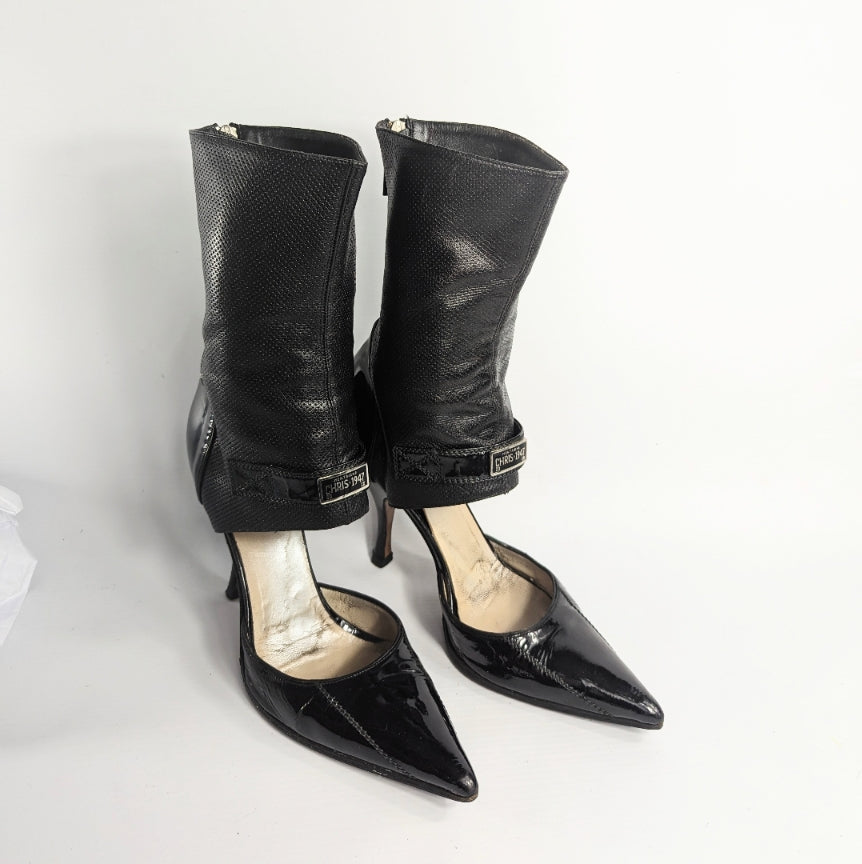 Gaiter-style ankle boots by Dior by Galliano - EU39|6UK|8US