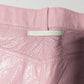 Jean-Paul Gaultier leather pink short