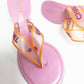 Chanel Heel Flip Flops - EU36|UK3|US5