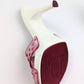 Dior white and burgundy Jelly mules by Galliano - EU39,5|6,5UK|8,5US